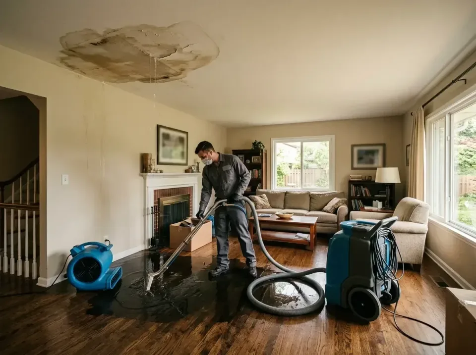 attic-pipe-burst-ceiling-drip-008 — frequently asked questions, Water Damage Restoration & Carpet Care in East Ithaca, NY